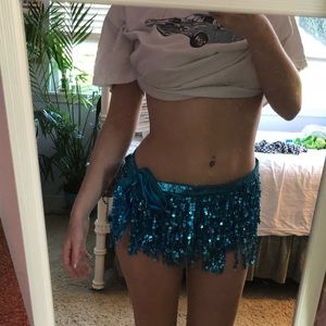 Rave shimmy skirt✨💧
